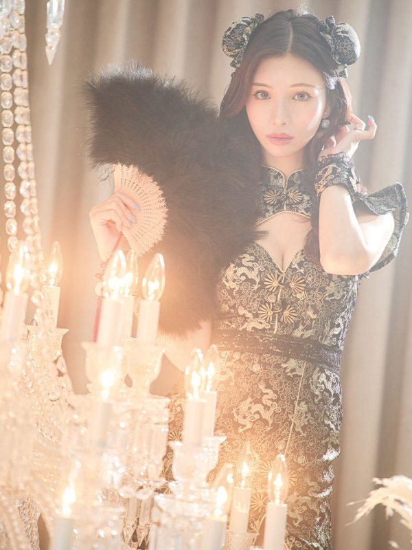 画像13: 【即日発送】【ハロウィン】 スリットミニチャイナ 【コスプレ3点セット】【XS-Lサイズ/3カラー】(SE01YN)[OF04]