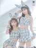 画像3: 【即日発送】【ハロウィン】ツイードバニーセットアップ（パンツ&スカートタイプ）【コスプレ6点セット】 【XS-Mサイズ/2カラー】[YMT]