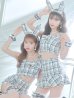 画像10: 【即日発送】【ハロウィン】ツイードバニーセットアップ（パンツ&スカートタイプ）【コスプレ6点セット】 【XS-Mサイズ/2カラー】[YMT]