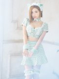 値下げ！【即日発送】【ハロウィン】ツイードキャットセットアップ 【コスプレ6点セット】 【XS-Mサイズ/4カラー】[YMT]