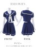 画像4: 【SALE!!】【即日発送】【ハロウィン】水兵セットアップ【コスプレ5点セット】【S-Lサイズ/1カラー】[HC03] (4)