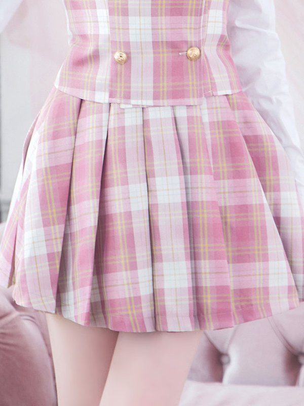 画像8: 【SALE!!】【ハロウィン】チェック制服バニー【コスプレ6点セット】 【S-Lサイズ/1カラー】[OF01]