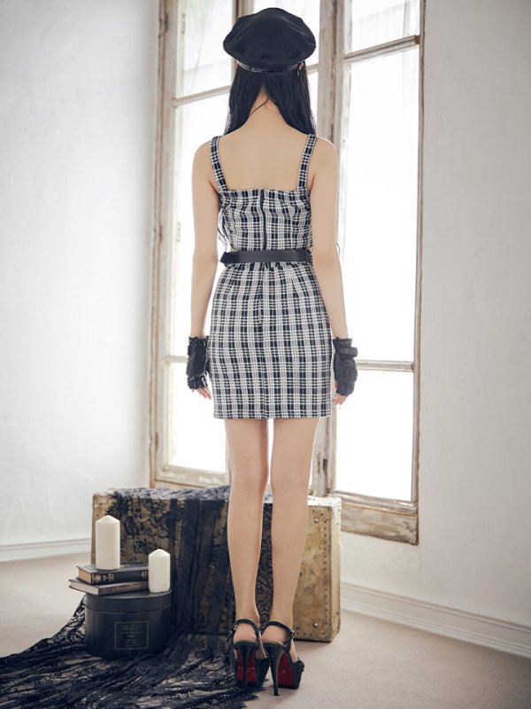 画像34: 【SALE!!】【即日発送】【ハロウィン】ツイードポリスセットアップ 【コスプレ5点セット】【XS-Mサイズ】(HC206-SV)[HC03-Bg]