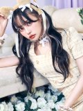 【即日発送】【ハロウィン】【LARME/ラルム掲載】ツイードくまセットアップ/ベア 【コスプレ6点セット】 【XS-Mサイズ/1カラー】[YMT]