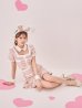 画像2: 【即日発送】【ハロウィン】 ツイードセットアップバニー【コスプレ6点セット】【XS-Mサイズ/1カラー】[OF01] (2)