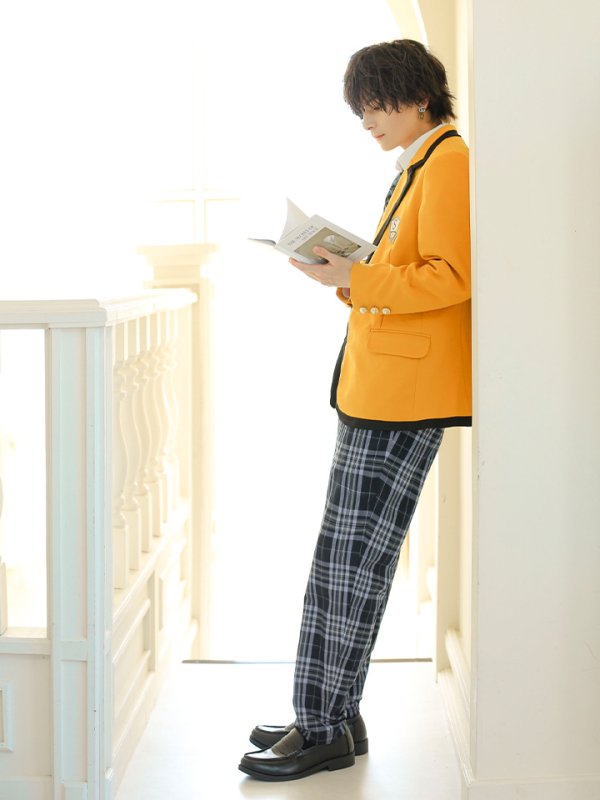 画像3: 【SALE!!】【ハロウィン】男子高校生制服【コスプレ5点セット】【M-XLサイズ/1カラー】[OF01]