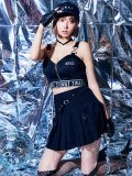 【即日発送！】【ハロウィン】 SWATセットアップコスプレ 【コスプレ6点セット】 【XS-Mサイズ/1カラー】(HC206-SV)[YMT]