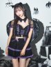 画像3: 【即日発送！】【ハロウィン】レースアップデビルスカートセットアップ 【コスプレ6点セット】[YMT-H]