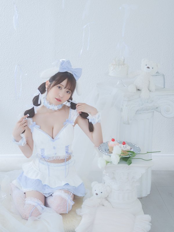 画像16: 【SALE!!】【即日発送！】【ハロウィン】ホワイトパピーセットアップ 【コスプレ6点セット】[HC03]