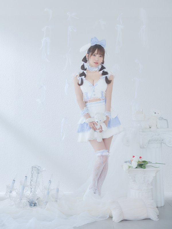 画像5: 【SALE!!】【即日発送！】【ハロウィン】ホワイトパピーセットアップ 【コスプレ6点セット】[HC03]