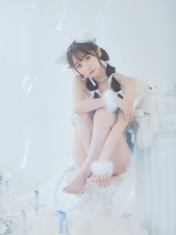 画像35: 【SALE!!】【即日発送！】【ハロウィン】 キラキラキャットパンツセットアップ 【コスプレ6点セット】 【XS-Mサイズ/2カラー】[OF04]