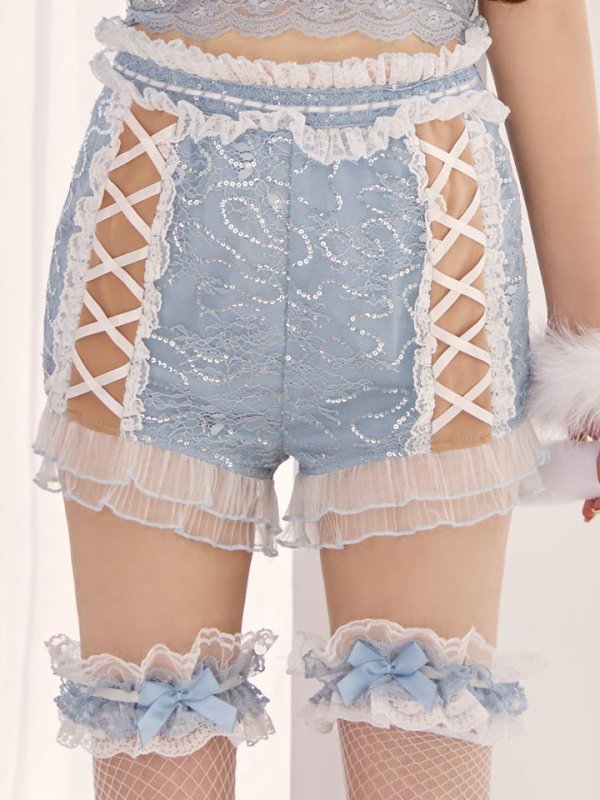 画像16: 【SALE!!】【即日発送！】【ハロウィン】 キラキラキャットパンツセットアップ 【コスプレ6点セット】 【XS-Mサイズ/2カラー】[HC03]