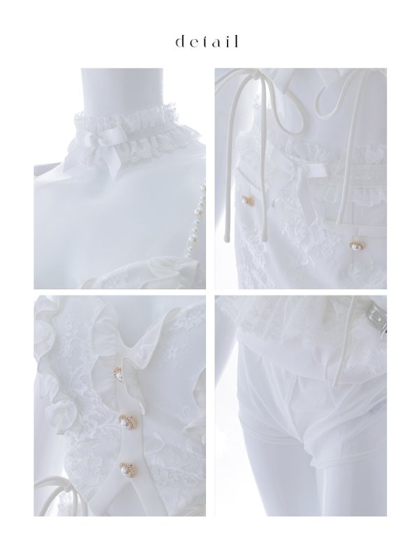 画像25: 【即日発送】【ハロウィン】セクシーエンジェルセットアップ 【コスプレ7点セット】[OF04-H]