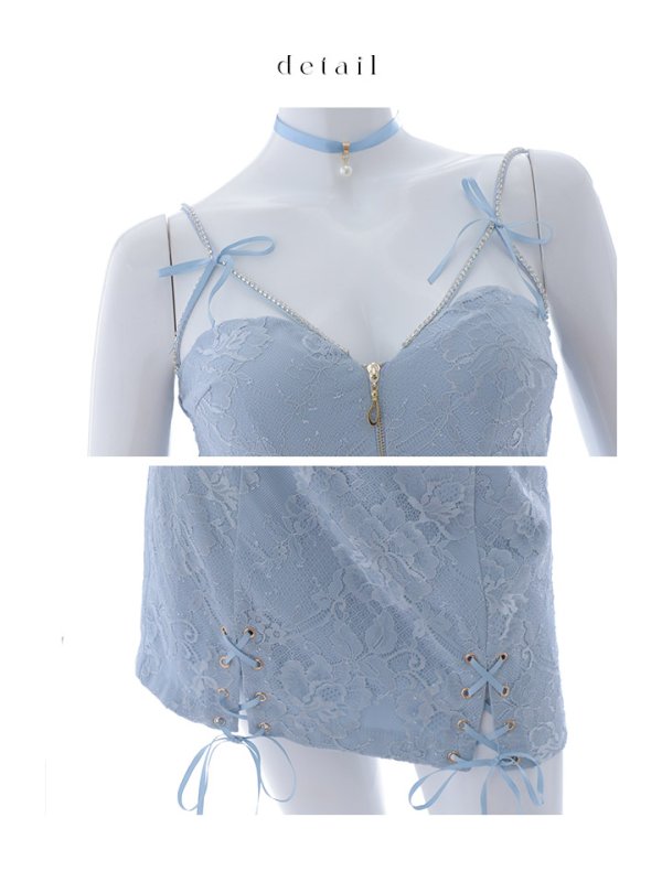 画像37: 【SALE!!】【即日発送！】【ハロウィン】レースリボンバニータイトミニセットアップ 【コスプレ8点セット】 【XS-Lサイズ/3カラー】[OF04]