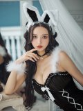 【ハロウィン】 ファーキャミレースバニーガール 【コスプレ6点セット】 【XS-Mサイズ/2カラー】[YMT]【一部予約商品/5月下旬発送予定】