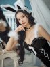 画像7: 【ハロウィン】 ファーキャミレースバニーガール 【コスプレ6点セット】 【XS-Mサイズ/2カラー】[YMT]【一部予約商品/5月上旬発送予定】