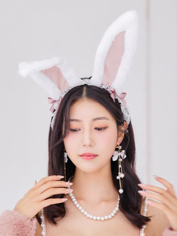 画像16: 【SALE!!】【即日発送！】【ハロウィン】 レースアップ バニーセットアップ 【コスプレ7点セット】 【XS-Mサイズ/1カラー】[HC03]