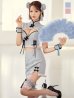 画像1: 【ノベルティ対象】【即日発送！】【ハロウィン】 レースチャイナセットアップ 【コスプレ5点セット】【XS-Lサイズ】(SE01YN)[OF01] (1)