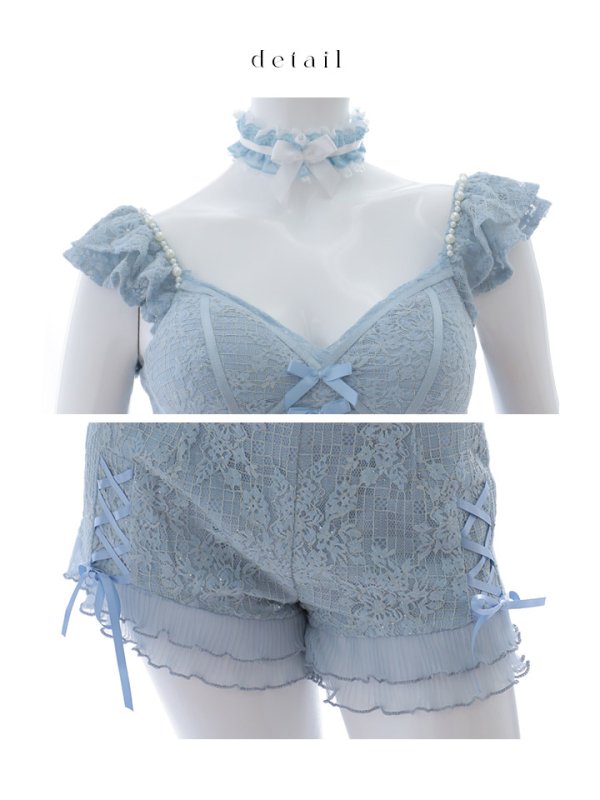 画像23: 【SALE!!】【即日発送！】【ハロウィン】 総レースバニー編み上げセットアップ【コスプレ7点セット】【XS-Mサイズ/2カラー】[HC03]