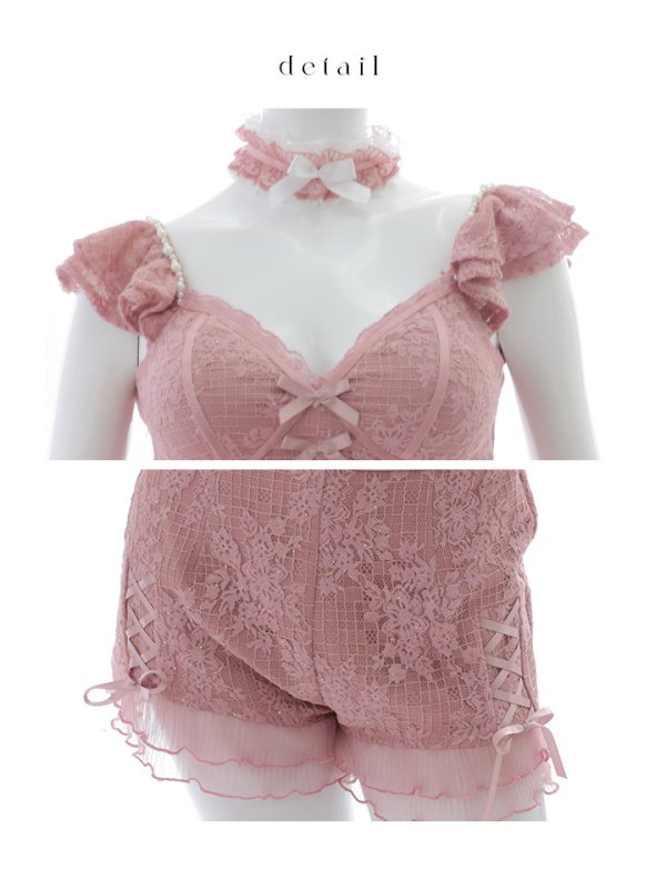 画像19: 【SALE!!】【即日発送！】【ハロウィン】 総レースバニー編み上げセットアップ【コスプレ7点セット】【XS-Mサイズ/2カラー】[HC03]