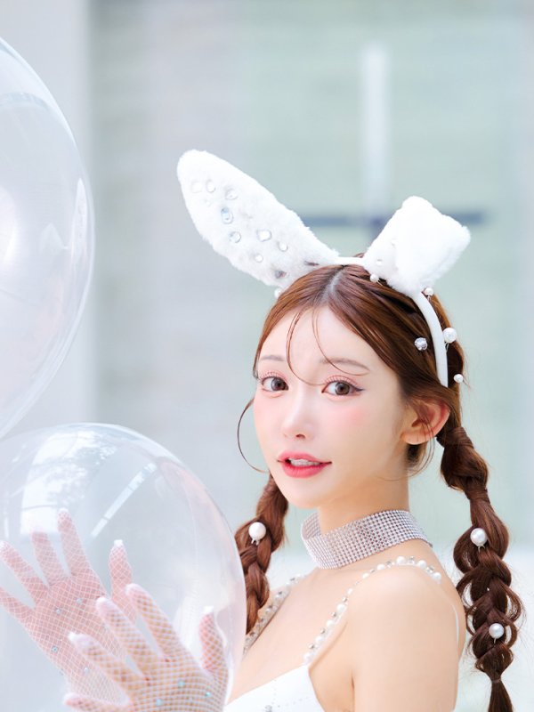 画像11: 【ハロウィン】 バニービジューフレアワンピース 【コスプレ5点セット】 【XS-Mサイズ/2カラー】[OF04]