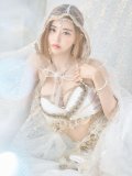 【即日発送！】アラビアンガール/アラジンコスプレセット【ハロウィン7点セット】【フリーサイズ/1カラー】[YMT]