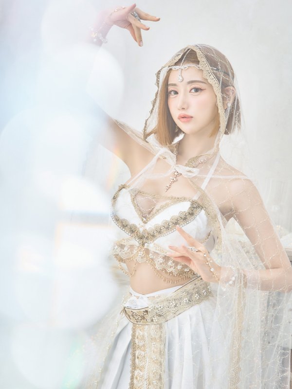 画像10: 【即日発送】アラビアンガール/アラジンコスプレセット【ハロウィン7点セット】【フリーサイズ/4カラー】[HC03]