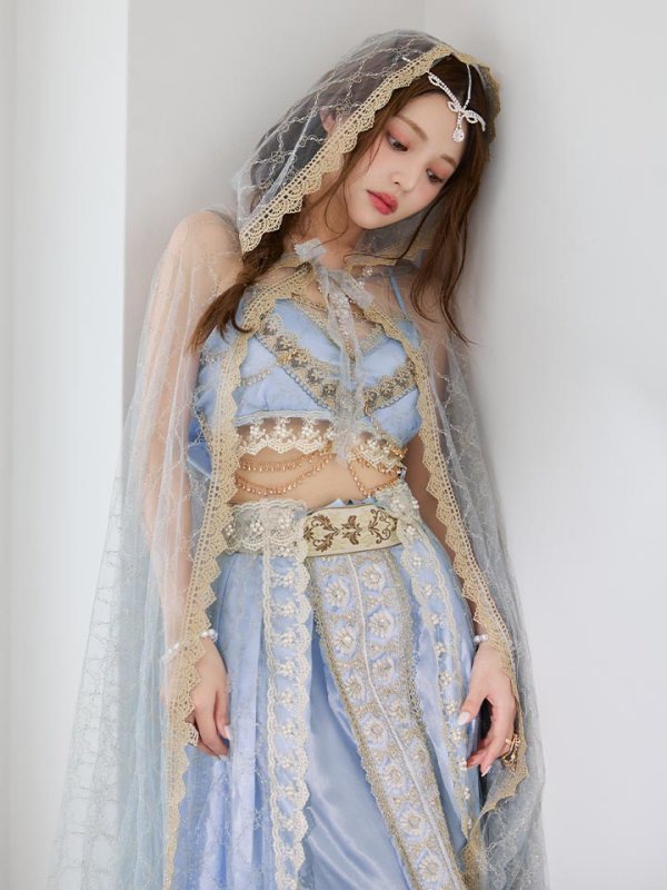 画像20: 【即日発送】【ハロウィン】アラビアンガール/アラジンコスプレセット【コスプレ7点セット】【フリーサイズ/4カラー】[HC03]