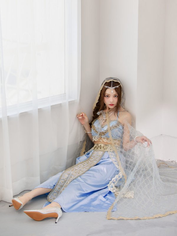 画像23: 【即日発送】【ハロウィン】アラビアンガール/アラジンコスプレセット【コスプレ7点セット】【フリーサイズ/4カラー】[HC03]