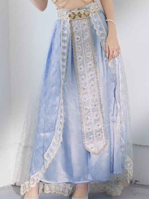 画像30: 【即日発送】【ハロウィン】アラビアンガール/アラジンコスプレセット【コスプレ7点セット】【フリーサイズ/4カラー】[HC03]