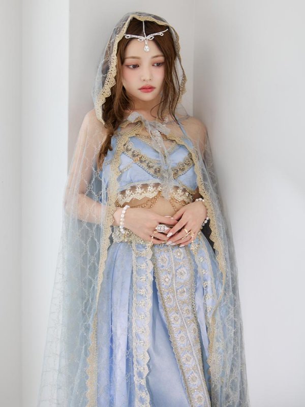 画像3: 【即日発送】【ハロウィン】アラビアンガール/アラジンコスプレセット【コスプレ7点セット】【フリーサイズ/4カラー】[HC03]