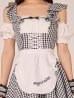 画像19: 【即日発送！】【ハロウィン】ギンガムチェックメイドワンピース 【コスプレ5点セット】[OF01]