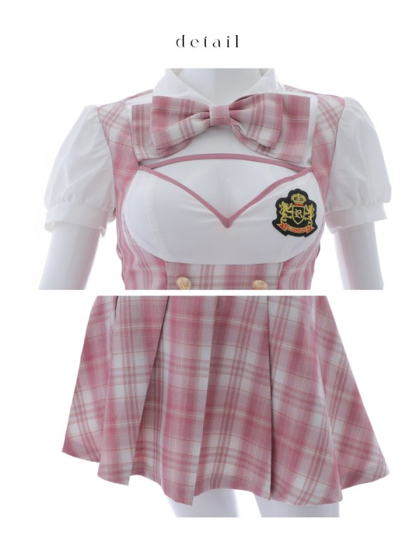 画像32: 【即日発送！】【ハロウィン】アイドルスクールガールセットアップ 【コスプレ5点セット】[OF04]