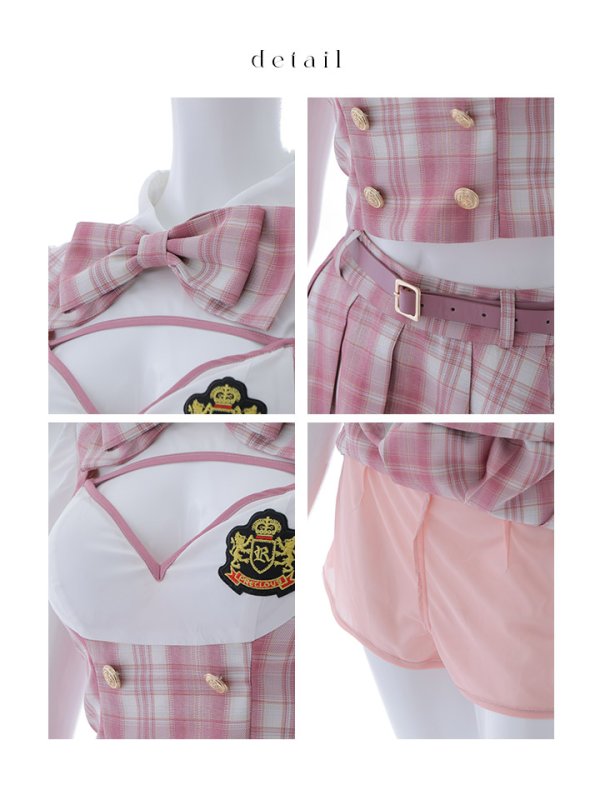 画像33: 【即日発送！】【ハロウィン】アイドルスクールガールセットアップ 【コスプレ5点セット】[OF04]