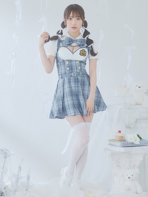 画像17: 【即日発送！】【ハロウィン】アイドルスクールガールセットアップ 【コスプレ5点セット】[OF04]