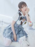 【即日発送！】【ハロウィン】アイドルスクールガールセットアップ 【コスプレ5点セット】[YMT]