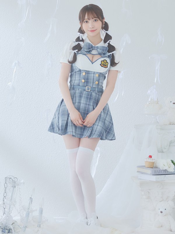 画像21: 【即日発送！】【ハロウィン】アイドルスクールガールセットアップ 【コスプレ5点セット】[OF04]