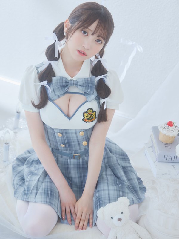 画像6: 【即日発送！】【ハロウィン】アイドルスクールガールセットアップ 【コスプレ5点セット】[OF04]