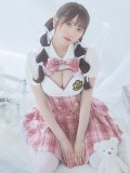 【即日発送！】【ハロウィン】アイドルスクールガールセットアップ 【コスプレ5点セット】[YMT]