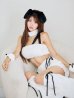 モデル：まりん　身長：163cm　着用サイズ：Fサイズ