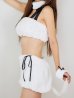 モデル：まりん　身長：163cm　着用サイズ：Fサイズ