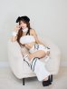 モデル：まりん　身長：163cm　着用サイズ：Fサイズ