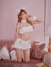 画像8: 【即日発送！】【ハロウィン】 もこもこキャットリボンセットアップ 【コスプレ6点セット】 【Fサイズ/3カラー】[YMT]