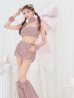 画像11: 【予約 / 9月上旬発送予定】【ハロウィン】 もこもこキャットリボンセットアップ 【コスプレ6点セット】 【Fサイズ/3カラー】[OF01]