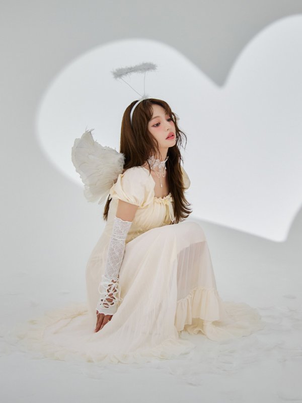 画像27: 【SALE!!】【即日発送！】【ハロウィン】 天使プリーツスカートワンピ 【コスプレ5点セット】 【S-XLサイズ/１カラー】[HC03-H]