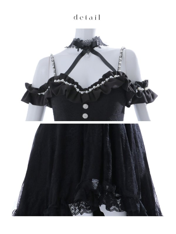 画像20: 【SALE!!】【即日発送！】【ハロウィン】 バニーショートインロングワンピース 【コスプレ5点セット】【XS-XLサイズ/2カラー】[OF04]