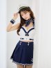 画像3: 【即日発送！】【ハロウィン】マリン/水兵セットアップ 【コスプレ6点セット】【XS-Lサイズ/1カラー】[OF01-B]