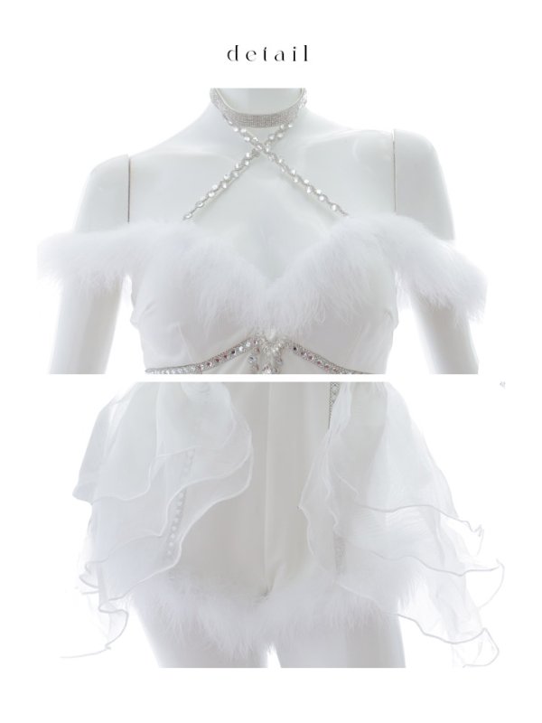 画像20: 【即日発送！】【ハロウィン】【真優川咲コラボ】セクシーバニーオールインワン【コスプレ6点セット】【XS-Lサイズ/1カラー】[OF04]