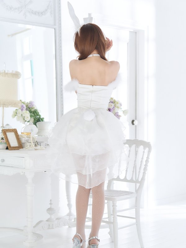 画像14: 【即日発送！】【ハロウィン】【真優川咲コラボ】セクシーバニーオールインワン【コスプレ6点セット】【XS-Lサイズ/1カラー】[OF04]