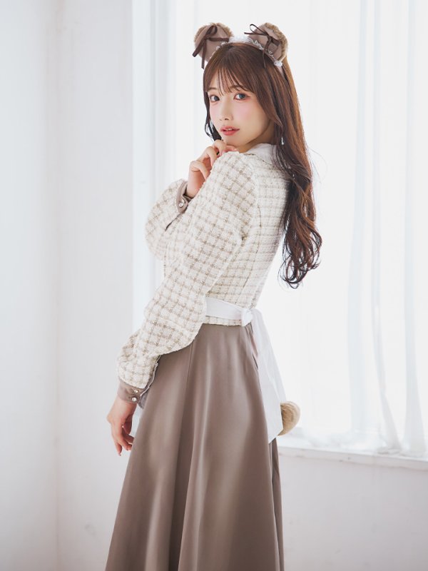 画像14: 【SALE!!】【即日発送！】【ハロウィン】ベアメイドワンピース 【コスプレ4点セット】 【S-XLサイズ/1カラー】[HC03]